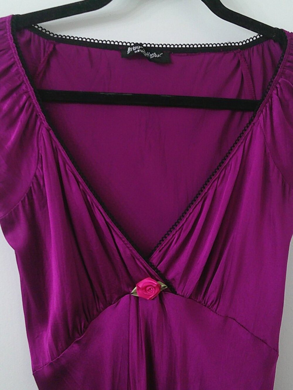 Vintage Betsey Johnson Milkmaid Dress - Picture 3 of 11